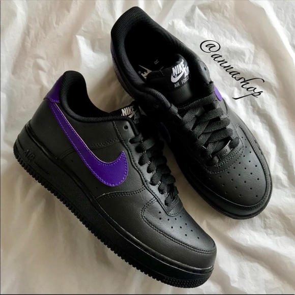 NWT Nike ID Air Force 1 black - Picture 3 of 8